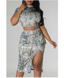 Forest Skirt Set