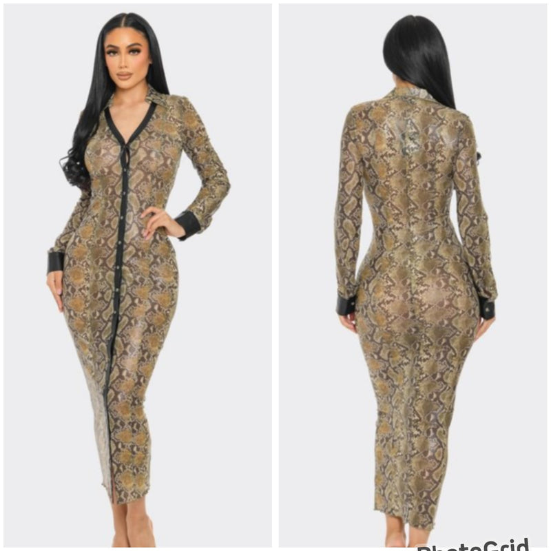 Slick Snake Maxi