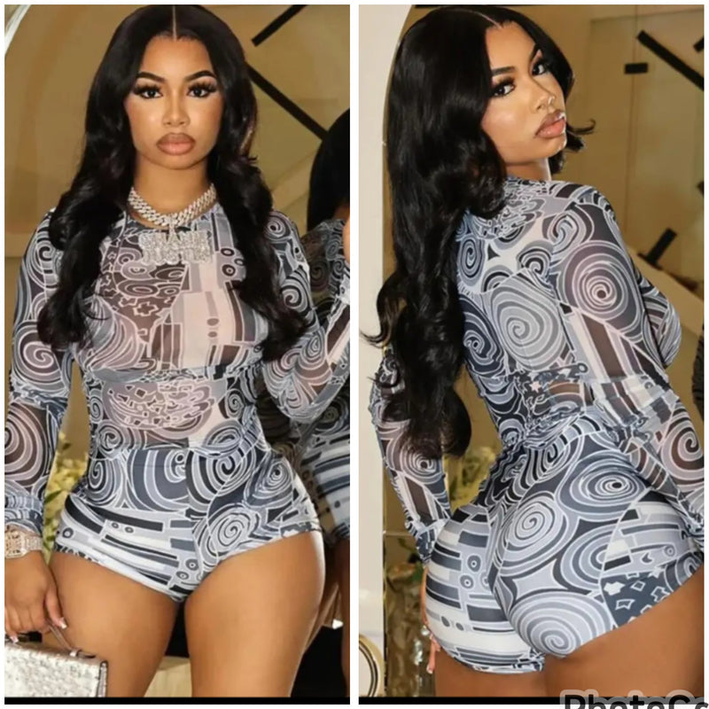 Smoky Gray Short Set