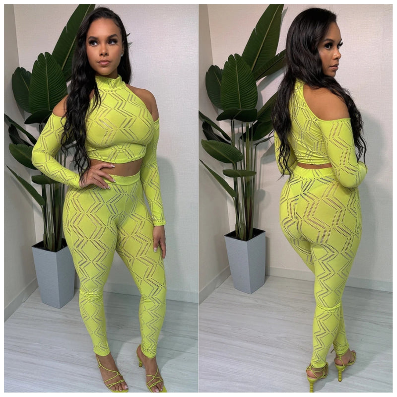 Lime Ziggy Set