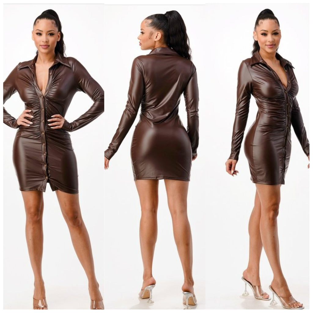 Dipped in Chocolate Dress