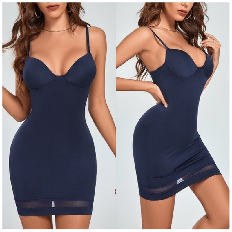 Navy Blue Bodycon Dress