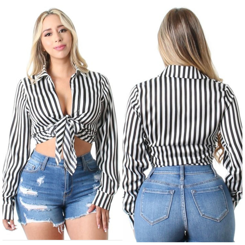 Pin Stripe Top